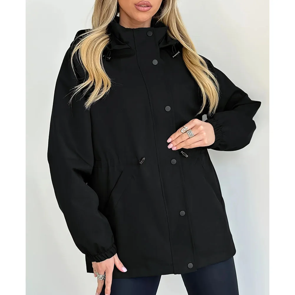 여성용 코트 통기성 아웃도어 재킷 캐주얼 방수 재킷 야외 활동용 패셔너블 여성 재킷