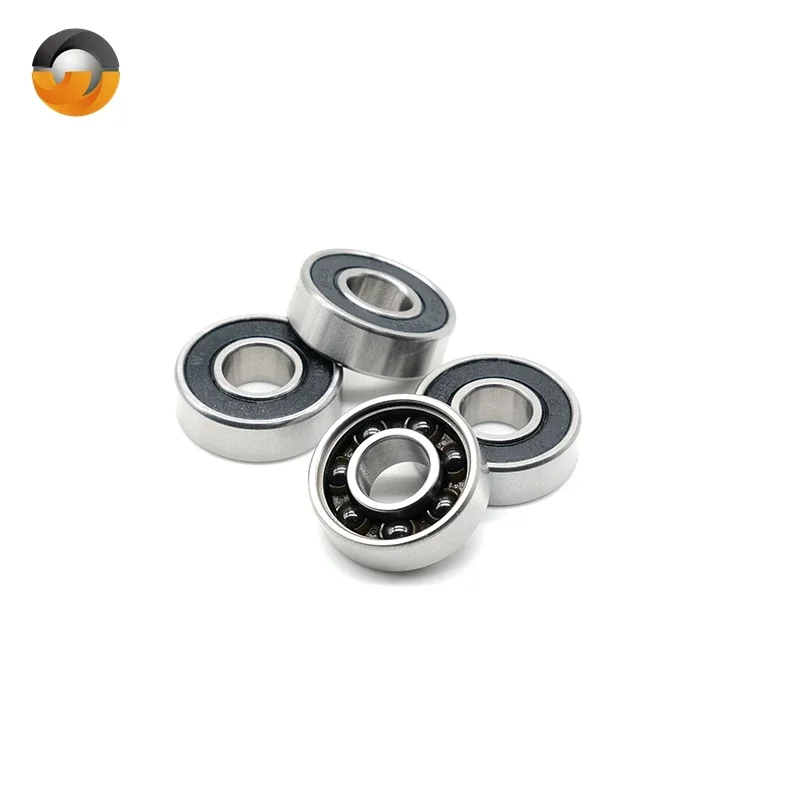 606RS Hybrid Ceramic Bearing 6x17x6 mm ABEC-7 2PC Bicycle Bottom Brackets & Spares 606RS Si3N4 Ball Bearings