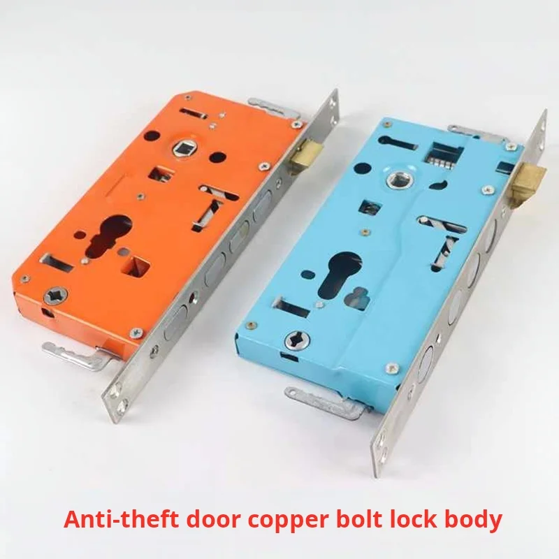 1PCS Universal Half Stainless Steel Anti-theft Mortise Door Lock Body Thicken Security Door Lock Part Hardware Fittings