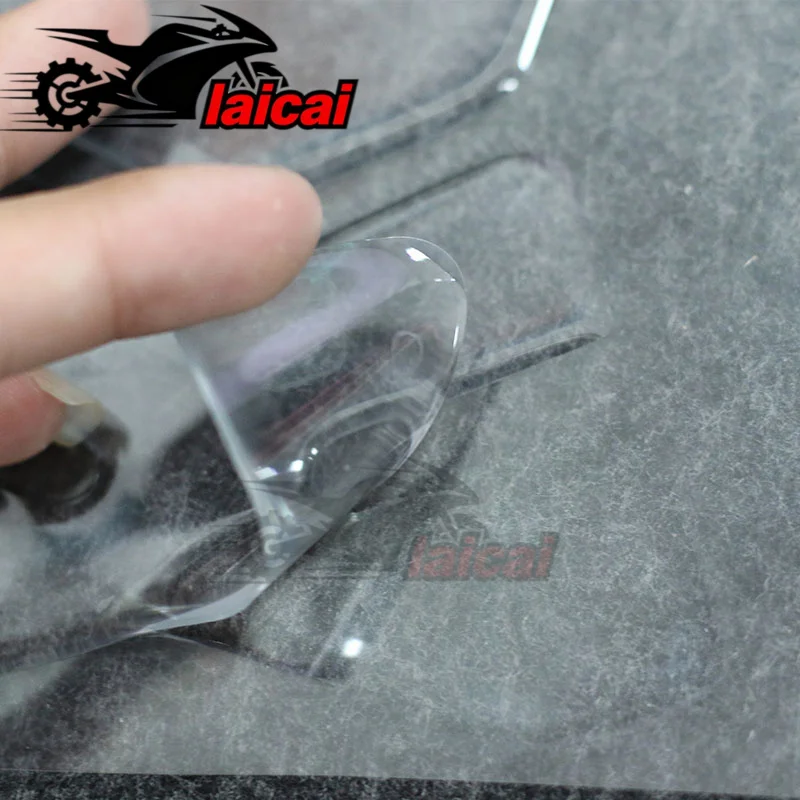 Fit For CBR1000 600RR CB400 CB750 CB1300 HORNET HRC Logo Real Carbon Fiber Tank Pad Protector Sticker