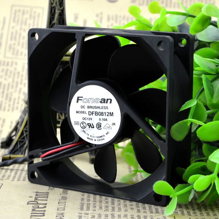 

ORIGINAL DFB0812M 8CM 0.10A 8025 CASE COOLING FAN