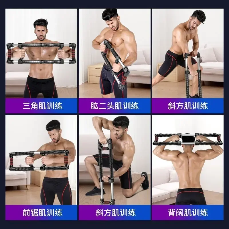 Adjustable Tension Compression Hand Grip Strength Trainer for Arm Forearm Wrist Workout Home Gym Abdominal Fitness Gear