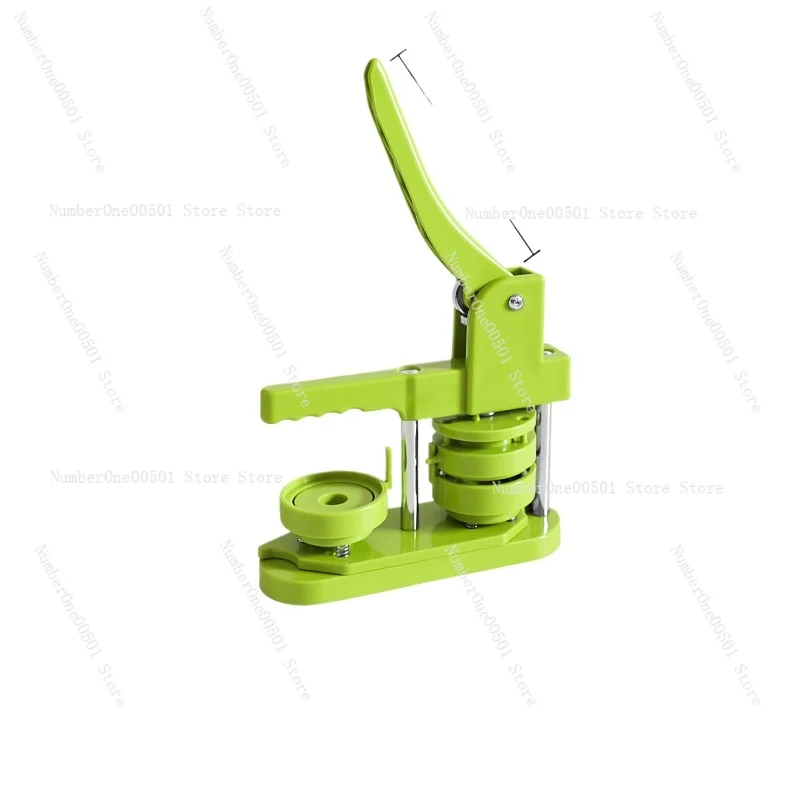 

Hand Press DIY Rotating Badge Machine Plastic Iron Material Pin Maker for Anime Guzi Brooch Making Tool