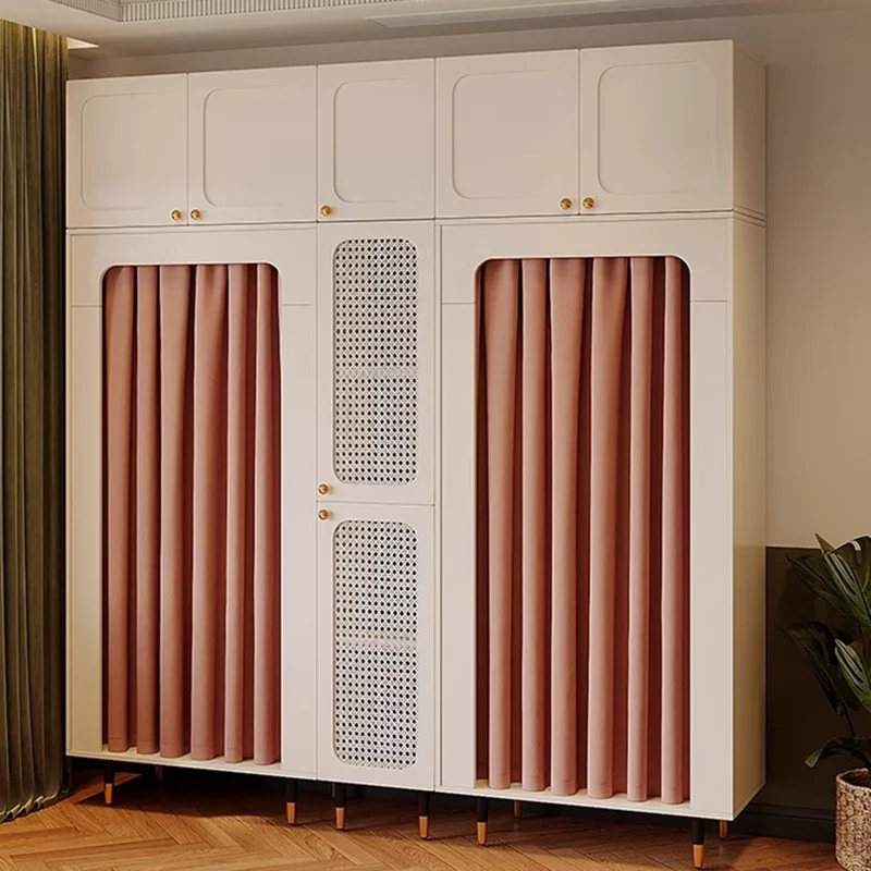 Modern Designs Wardrobe Clothes Drawer Rustic Cabinet Bedroom Wardrobe White Wooden Cheap Armadio Guardaroba Home Furniture