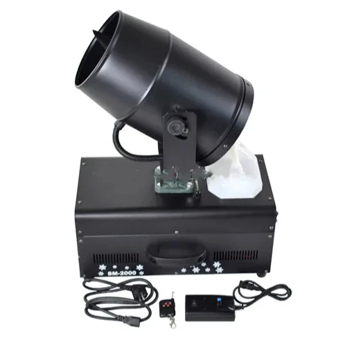 Best 2000W Stage Large-scale Shaking Head Wedding Remote Control Simulation Snow High-power Snowflake Machine