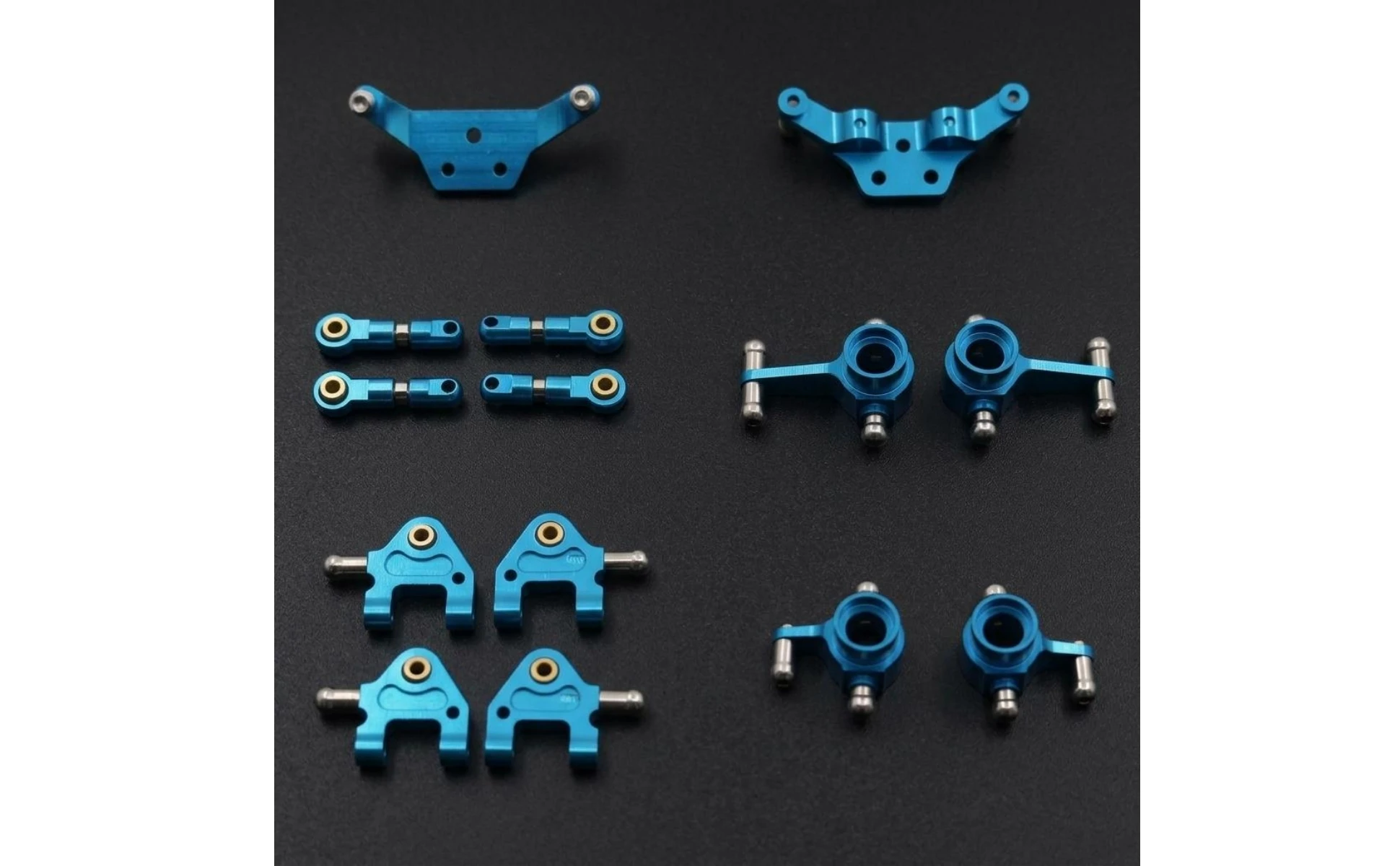 RC Car Suspension Arms Stable Performance CNC Machined Cutouts Easy to Install Precision-fit Accessories for Remote Toy RC Car Suspension Arms Stable Performance CNC Machined Cutouts Easy to Install Precision-fit Accessories for Remote Toy