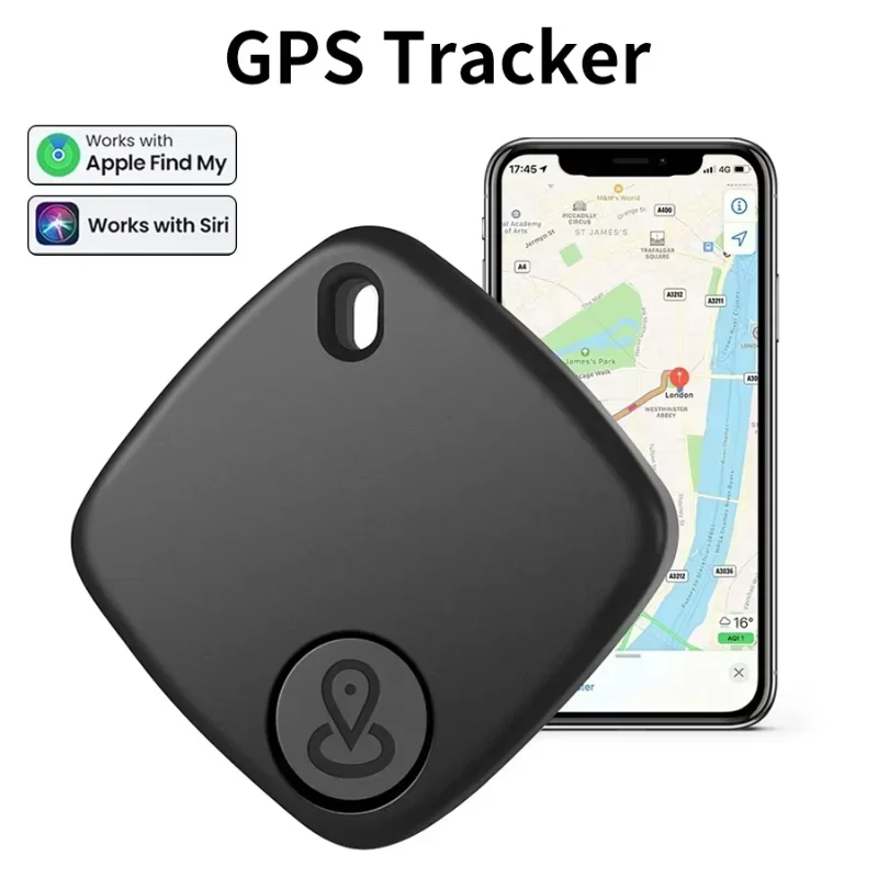 Lenovo Mini Bluetooth 5.4 Tracker Anti-Lost Device Round Pet Kids Bag Wallet Tracking Smart Portable Finder Locator