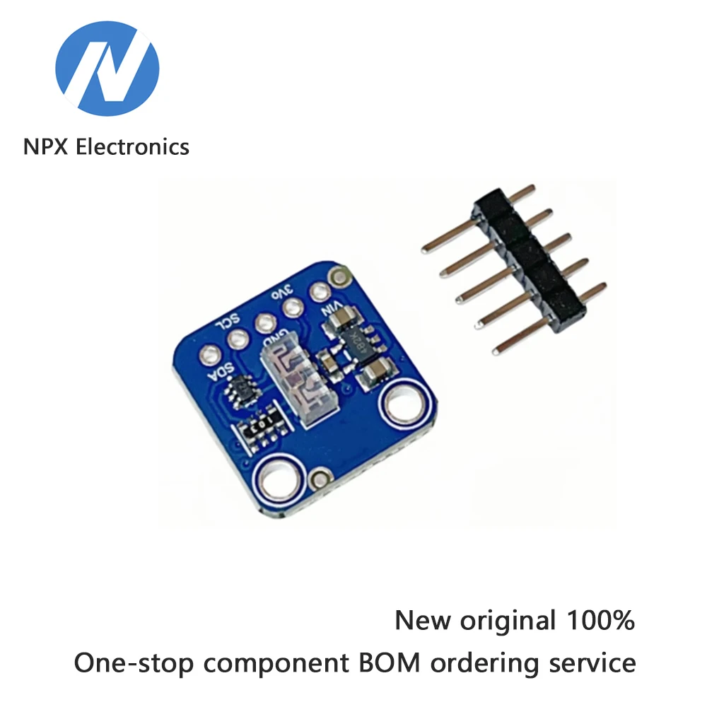 

VEML7700 environmental light sensor module - 16-bit I2C interface light and dark light sensor