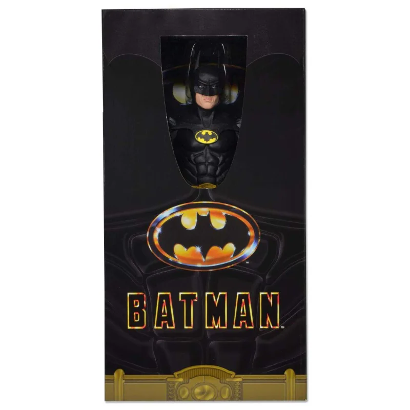 Op voorraad: NECA 61241 Batman uit de film uit 1989, Michael Keaton, 18 inch, 1/4 schaal, actiefiguur, officieel gelicenseerd DC-collectiemodel.