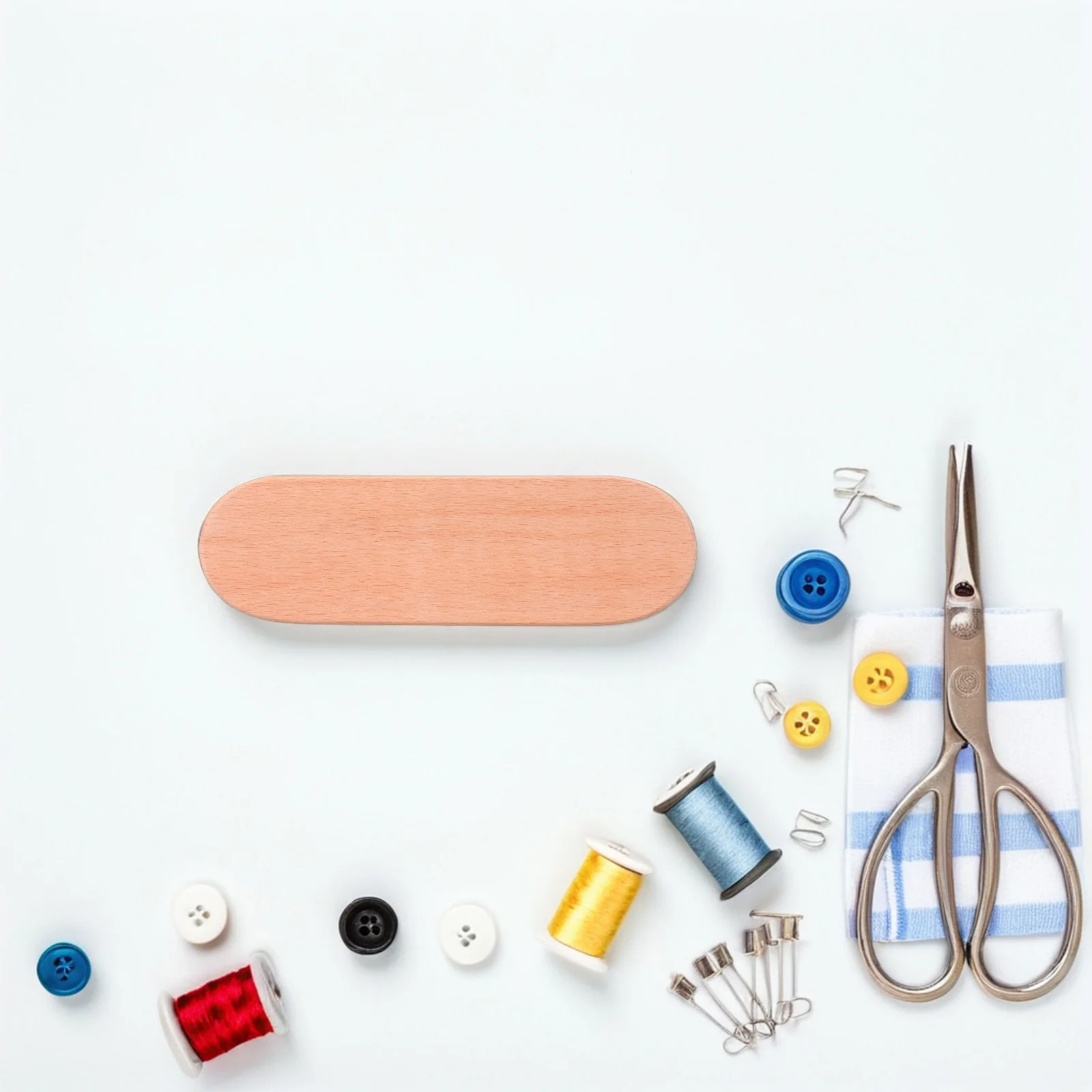 

2Pcs Wood Seam Presser Tool Absorption for Tailoring Patchwork Clapper Crafting Tailor Clapper for Sewing