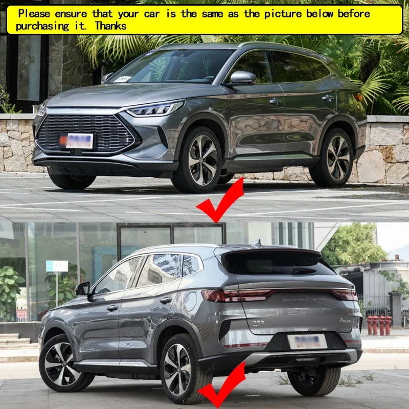 Front and Rear Mudguards Car Durable Fender Mud Flaps Splash Guards for BYD Song Plus EV DM-i 2020-2023 Mudflaps Splash Guards