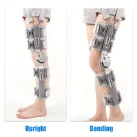 Adjustable Knee Joint Fixation Bracket Hinged Knee Patella Brace Injury Recovery Knee Orthosis ROM Brace leg corrector Postu