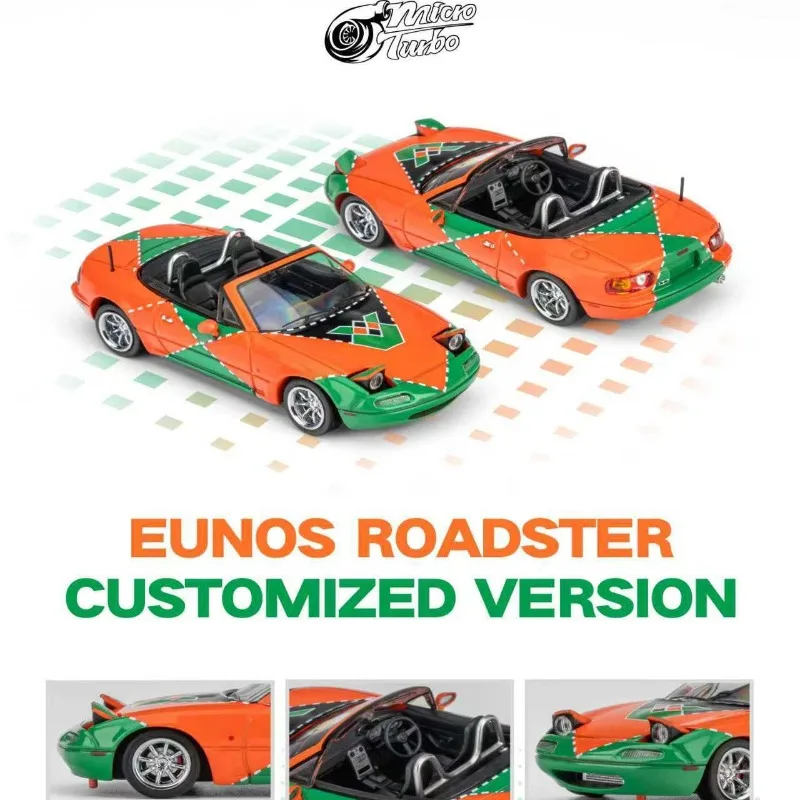 

MT 1:64 Mazda MX5 NA 787B simulation static alloy car model, a gift toy for children and a collectible ornament for adults.