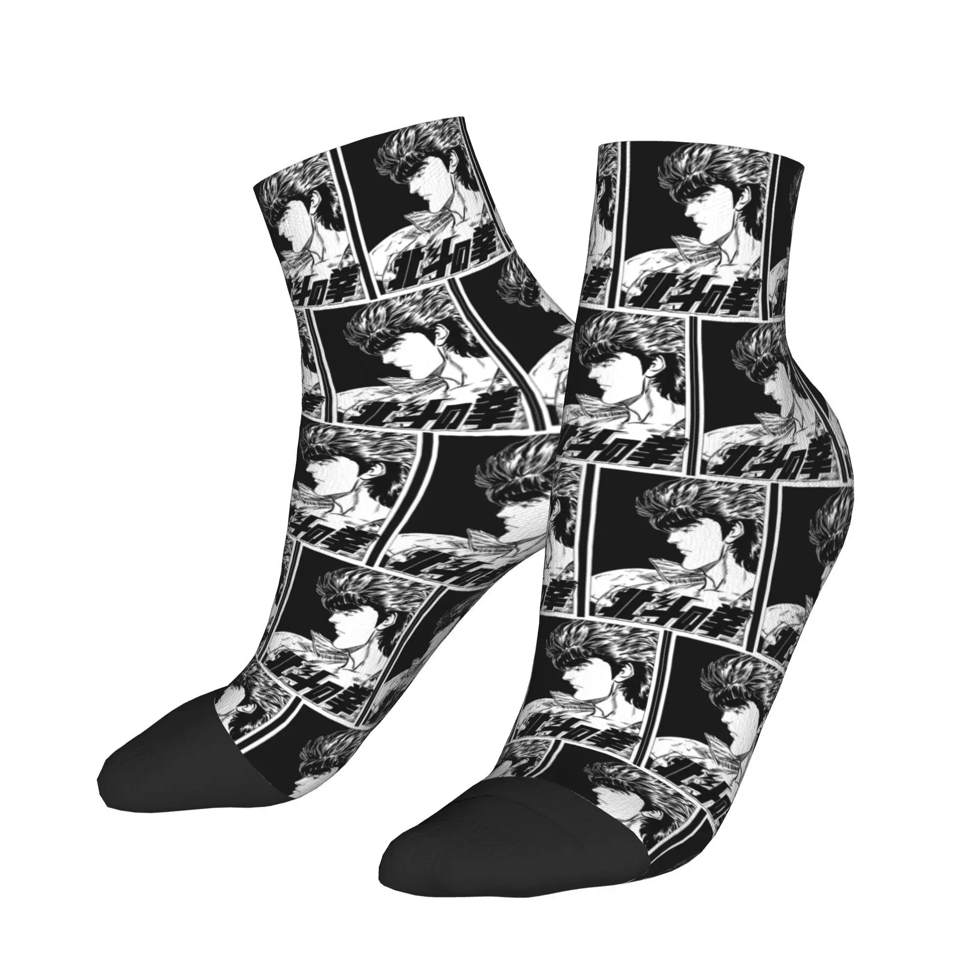 

Fist of the North Star Kenshiro (7) Socks Harajuku Sweat Absorbing Stockings All Season Socks Accessories for Man's Woman's