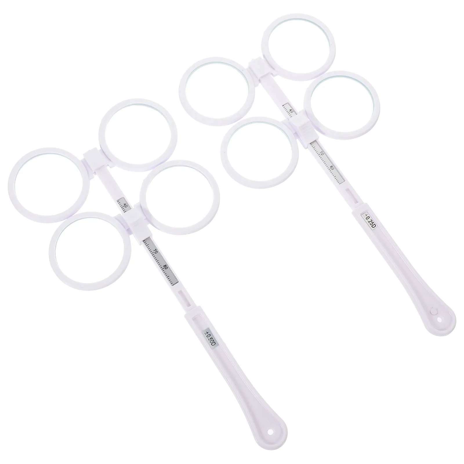 

2Pcs Optical Flipper Flip Lens for Optometric Training Enhances Effectiveness Suitable for Myopia Astigmatism Hyperopia