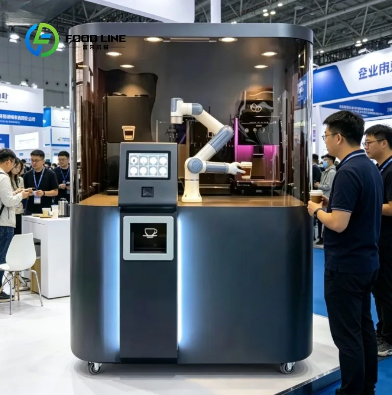Automatic Coffee Robot for Business with Multi Drink Menu Customization Low Labor Cost for Commercial Coffee Operations