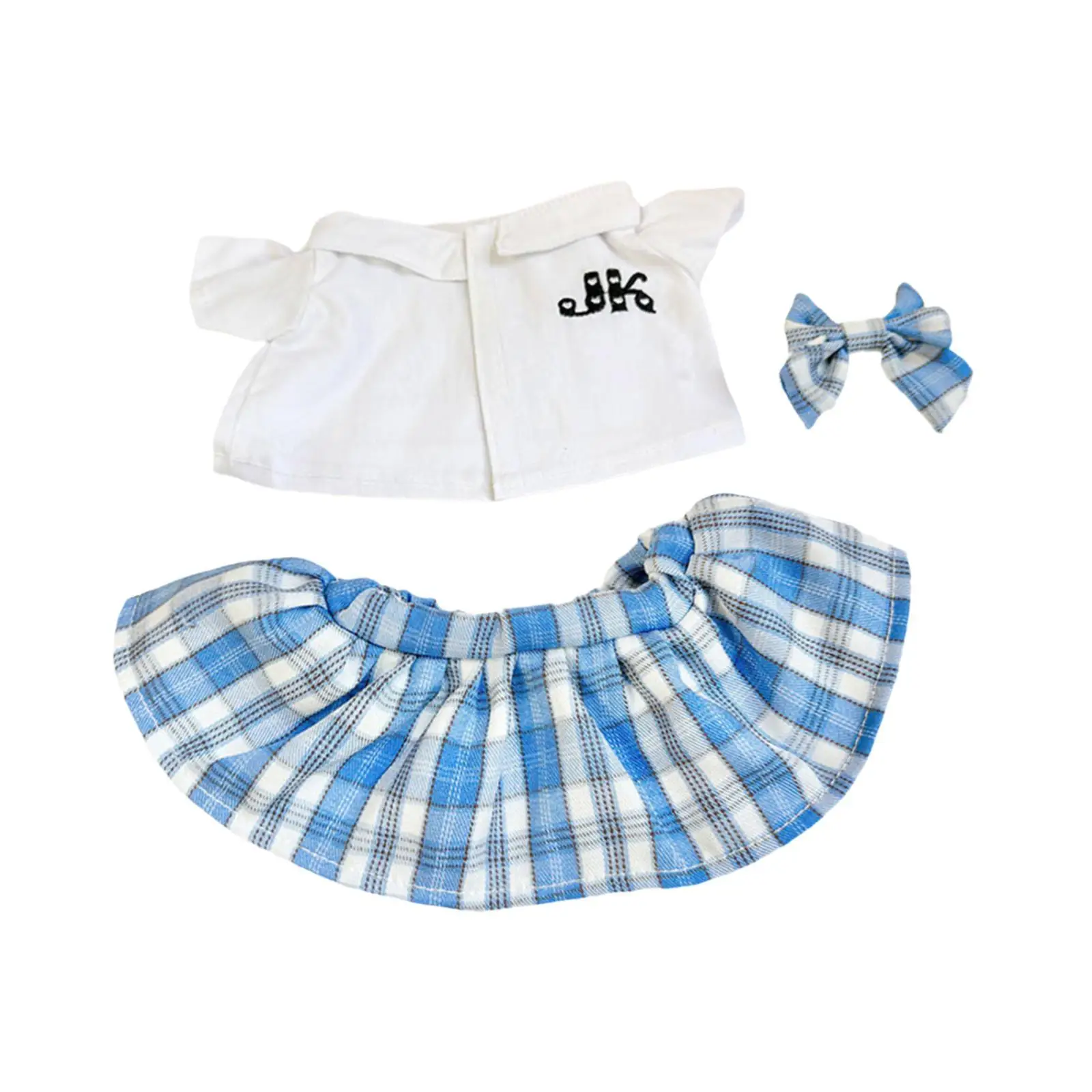 

Plush Doll Dress Set Clothing Outfit for Hands on Flexibility 14.96inch Doll