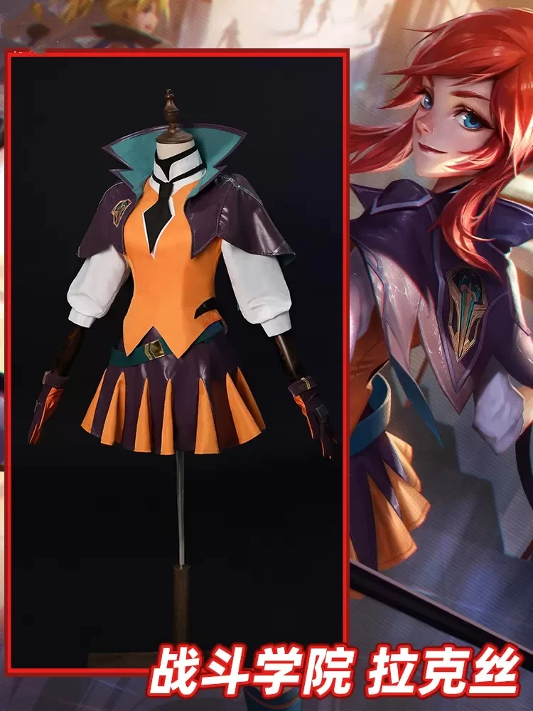 Luxanna Crownguard Cosplay Game Lol Anime Damesmode Top Rok Kostuum Rollenspel Kleding Halloween Feestpak Voorverkoop