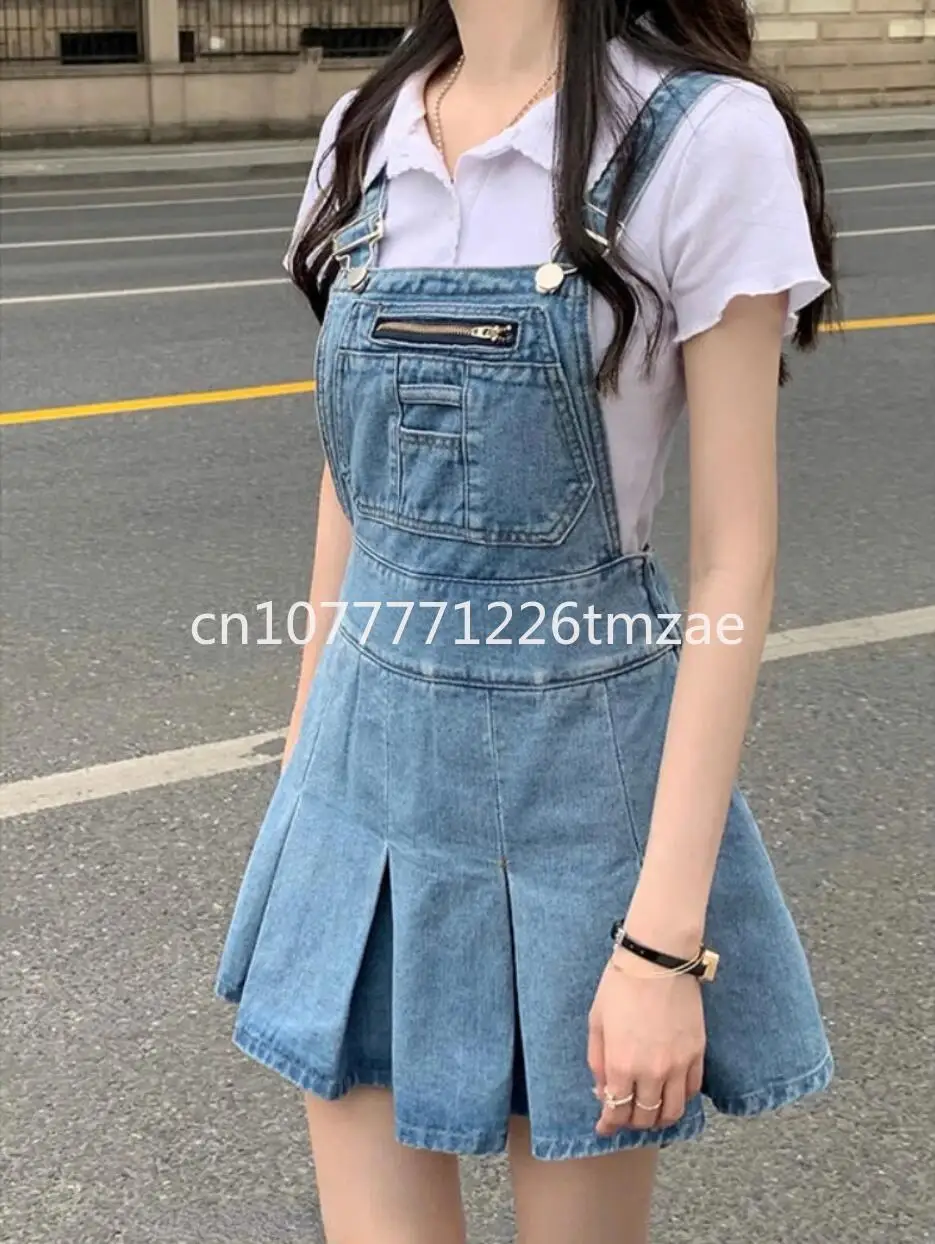 Solid Color Folding Kawaii Streetwear All Match Sweet Sexy Design Leisure College Style Young South Korea Style Ulzzang Chic