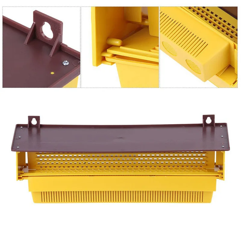 B84B-Plastic Pollen Trap Bee Keeping Tools Tray Entrance Pollen Collector Beekeeper Beekeeping Supplies Tools