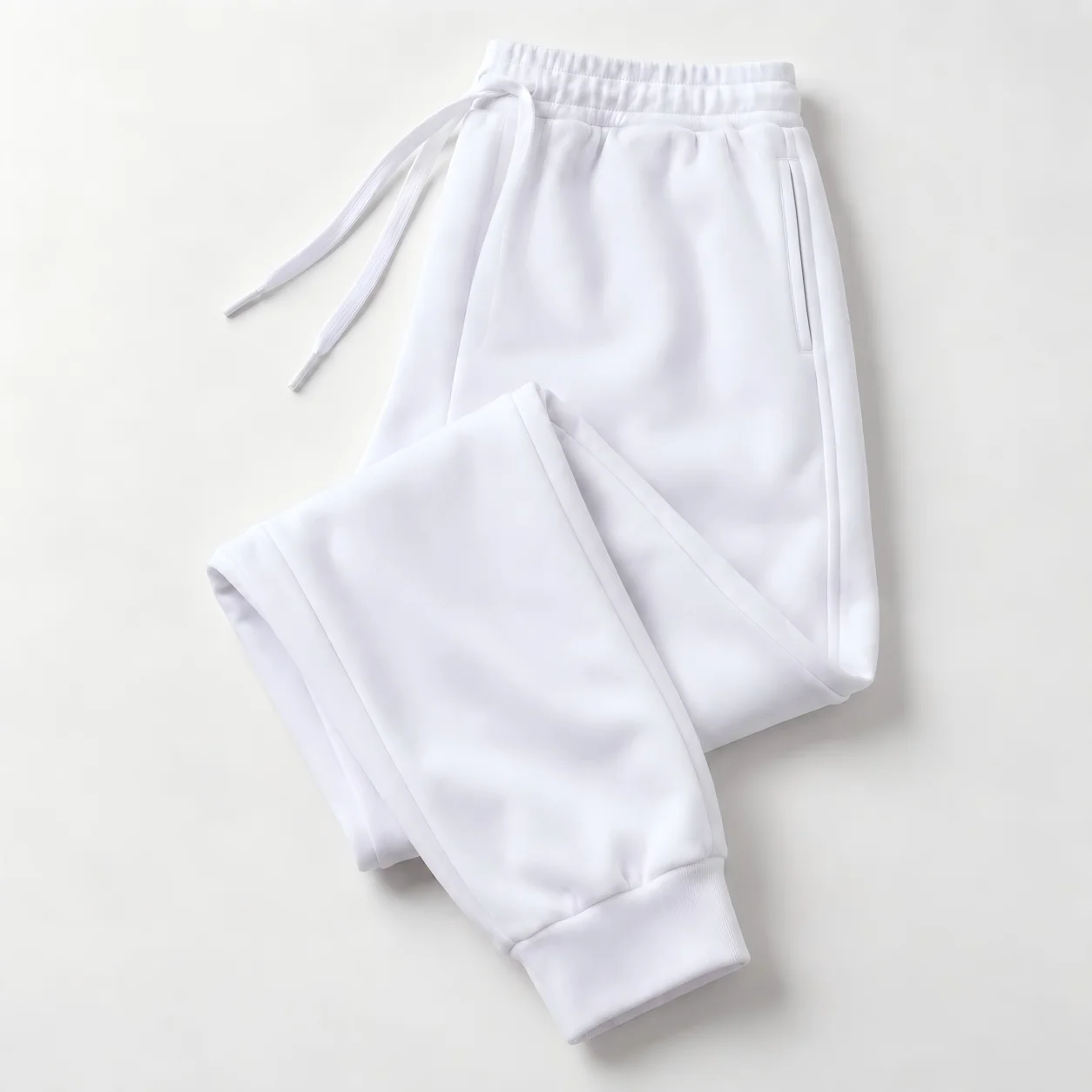 Men's Casual Sports Joggers Autumn Winter Thin Fleece Sweatpants Drawstring Running Workout Fitness Gym Comfortable Long Pants