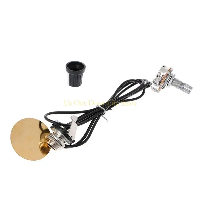 77UF Piezo Transducer Pickup Amplifier for Guitar Violin Ukulele Banjo Cigar Box