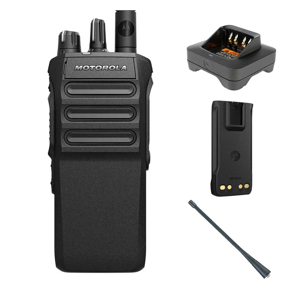 Para SOLUTIONS MOTOTRBO serie R7 Radios bidireccionales portátiles LAH06JDC9WA1AN Walkie Talkie Radio bidireccional