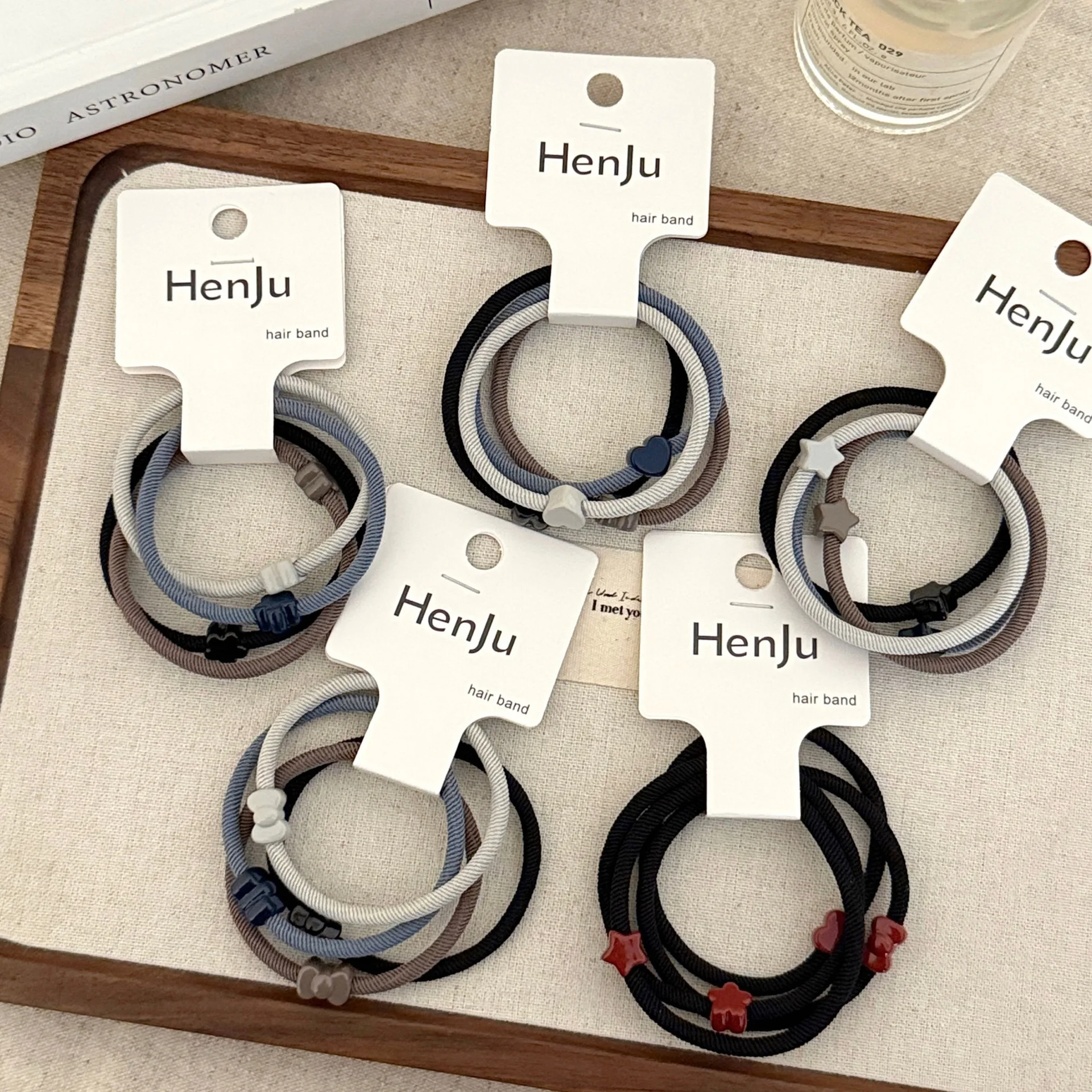 ยางรัดผมแบบยืดหยุ่น สไตล์ใหม่ ไล่เฉดสีเทา เรียบง่าย แฟชั่นสำหรับวัยรุ่นหญิง ยางมัดผม อุปกรณ์เสริมผมอเนกประสงค์