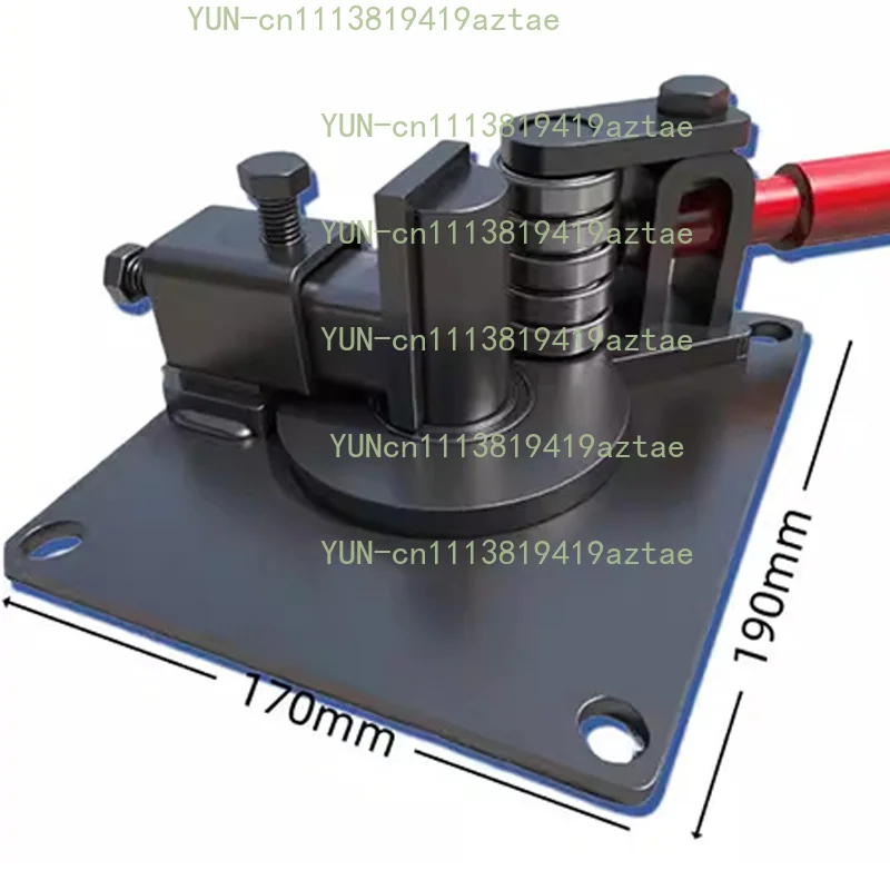 New Manual Flat Bar Bender, 90 Degree Right Angle Hand Busbar Bending Tool for Copper Bus Bar Forming