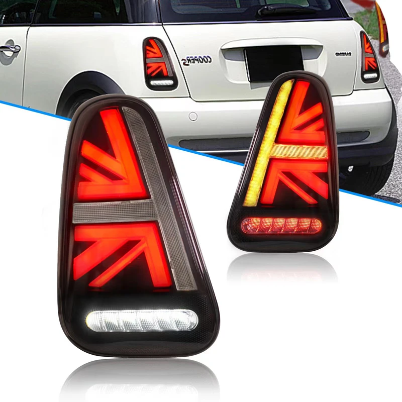 2PCS Brand New Union Jack Style LED Tail Light Replacement Part