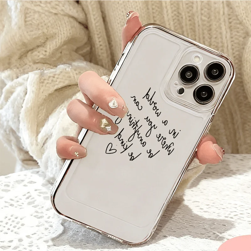 Coque de téléphone « Mots de compassion » pour Samsung Galaxy S21 S22 S23 S24 S25 S26 Ultra Plus Note 20 A73 A55 A35 A25 A15