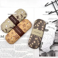 Fold Print Glasses Case INS Style Colorful Box for Sunglasses Reading Glasses Portable Hard Boxes Storage Function Dropship