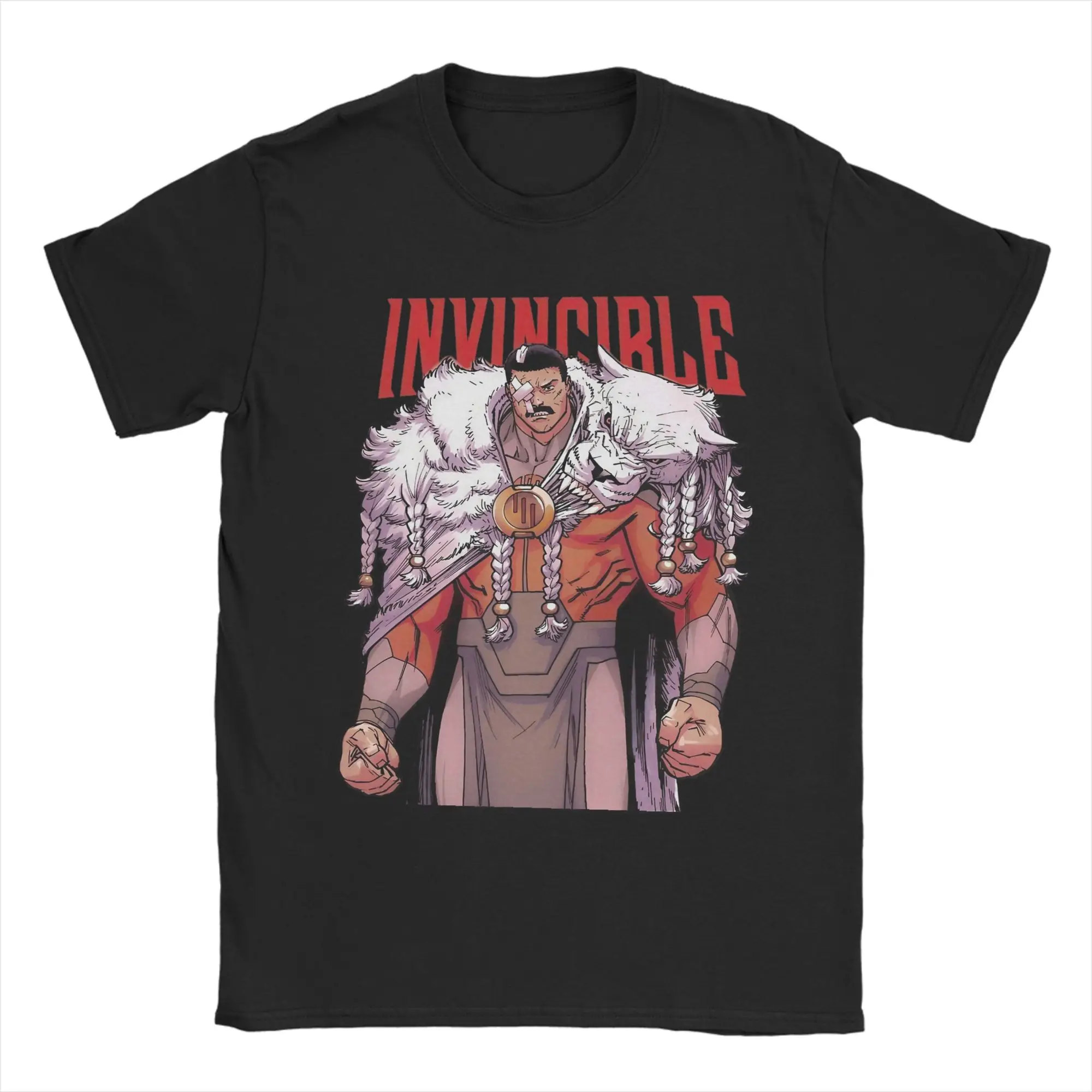 Men T-Shirts Thragg invincibles Grand Regent Funny Pure Cotton Tee Shirt Short Sleeve  T Shirt Round Collar Clothes Summer