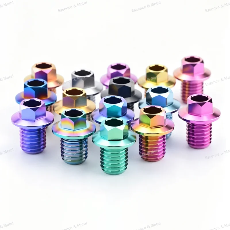 Titanium Alloy Road Bike Hose Locking Bolts Oil Pipe Joint Screw Suitable for SHIMANO R7020 R8020 R8070 R8170 R9170 Accessories