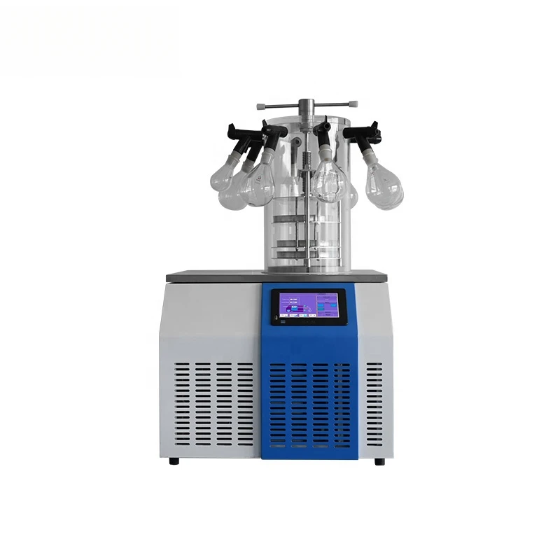 Biobase -60/-80C Pilot Benchtop Mini Lyophilizer Vacuum Freeze Dryer For Lab Hospital