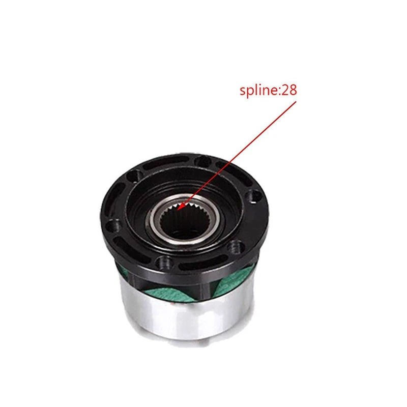 Super Sale 1pcs Manual Free Wheel Hub for Ssangyong Korando K4 Jeep Musso Rexton Manual Front Wheel Clutch B035 AVM450