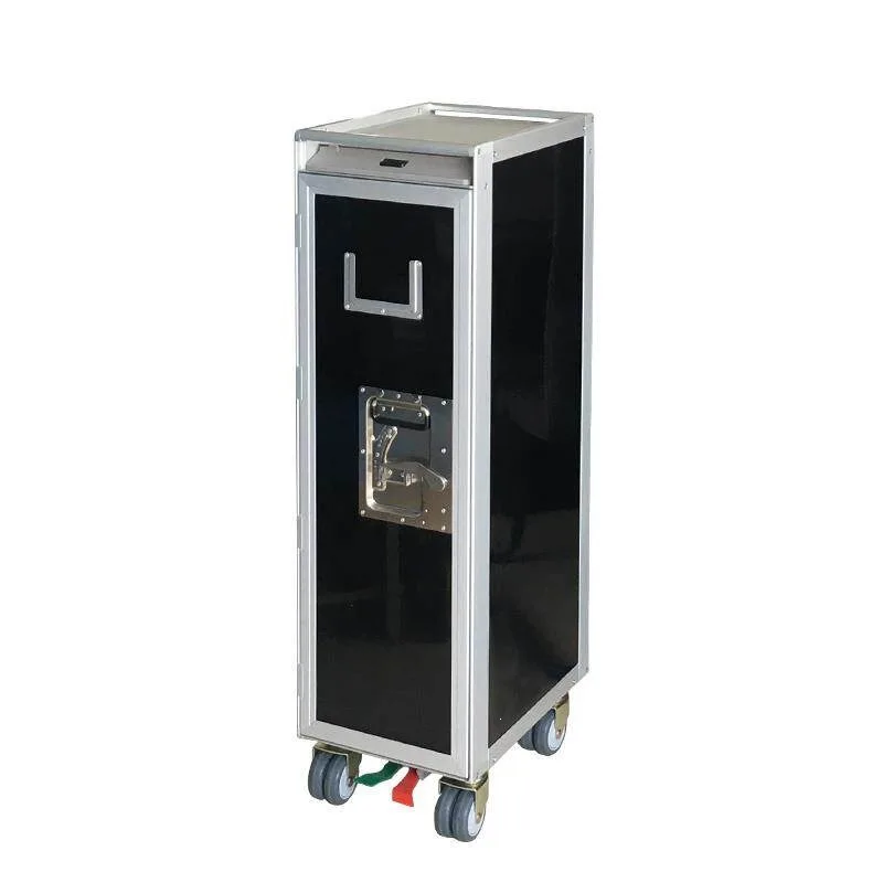 Mobile aviation dining car locker, minimalist style dining car cabinet, household aluminum drawer dining car cabinet