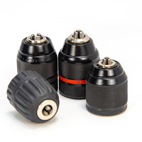Auto-Locking Drill Chuck Key Adapter for Pistol Hand Drill, Self-Tightening Quick Release Electric Power Tool Accessory