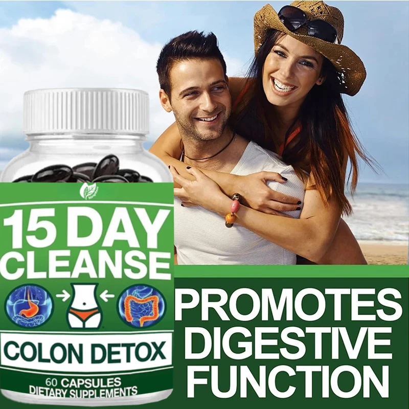 Colon Detox with Natural for Constipation & Bloating.to Detoxify & Boost Energy | Extra-Strength Senna Leaf Supplements