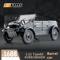 1/12 FMS 82 Bucket Car Professional Remote Control Car Electric Model Car World War Ii Four-Wheel Drive Off-Road Climbing Car