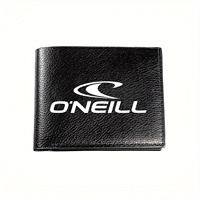 O'Neill Wave Logo Stylish Mens Wallet Business Casual Elegant Simple Practical Quality Gift Premium Luxury Dad Husband Boyfriend