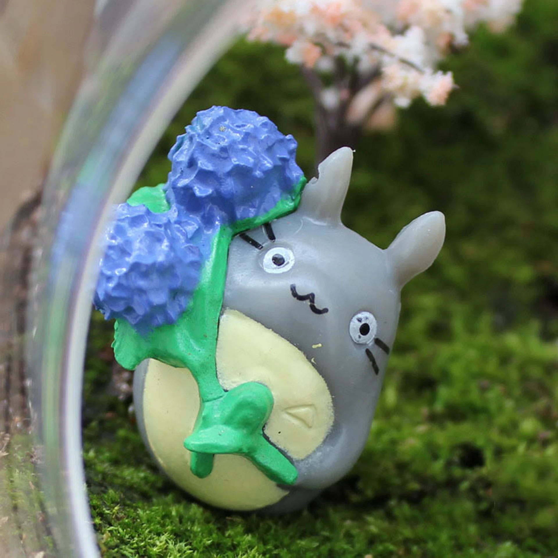 5/12pcs Anime Miyazaki Hayao Series Totoro Figure Mini Statue Cute Toys Room Ornaments Pvc Figures Toy Kid Gifts Collecctibles