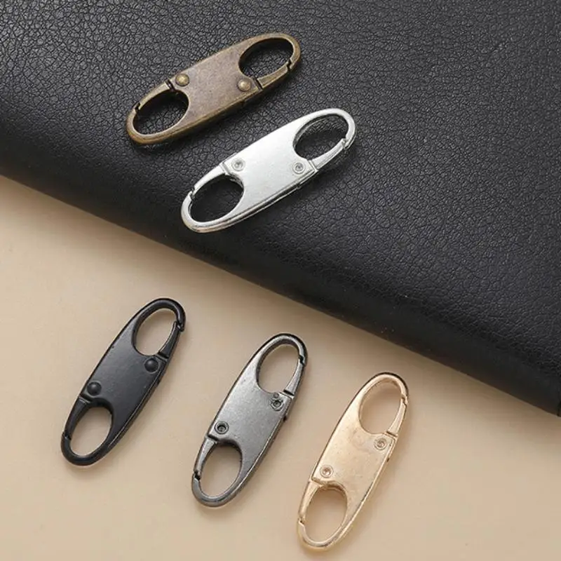 

2 шт. двойные разъемные застежки-молнии с защитой от кражи, съемные соединители-молнии, карабины-замки для молний