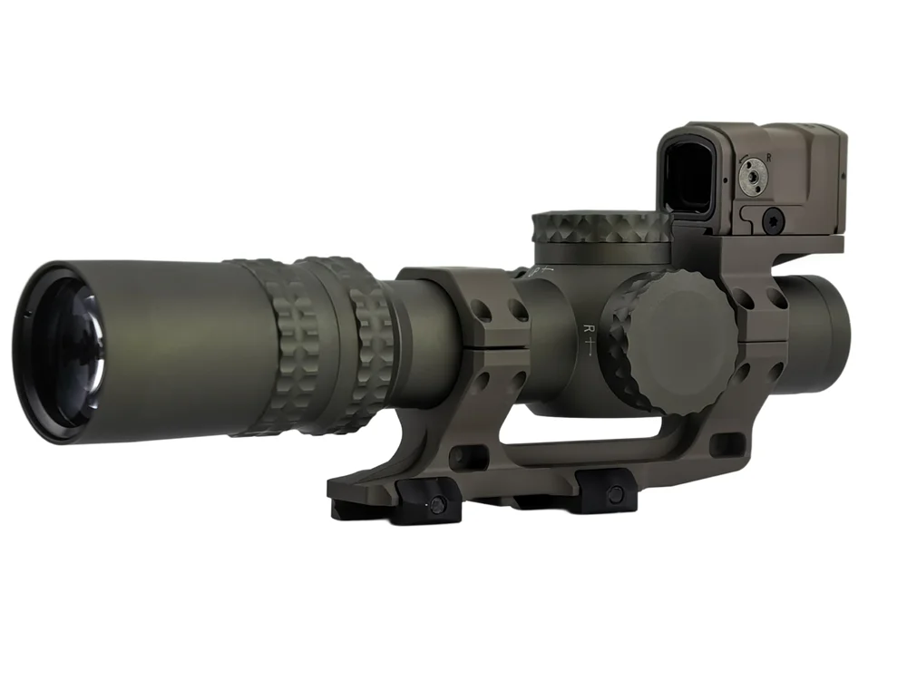 EvolutionGear ATACR 1-8X24mm short optics F1 scope W ACRO P2 combo 1.7'' height Type C