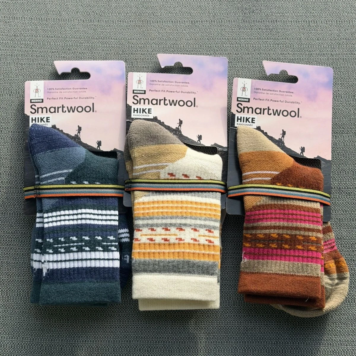 

Merino Wool Socks for Men & Women, Thick Outdoor Hiking & Trekking, Mid-Calf Length, Warm Thermal Ski Socks