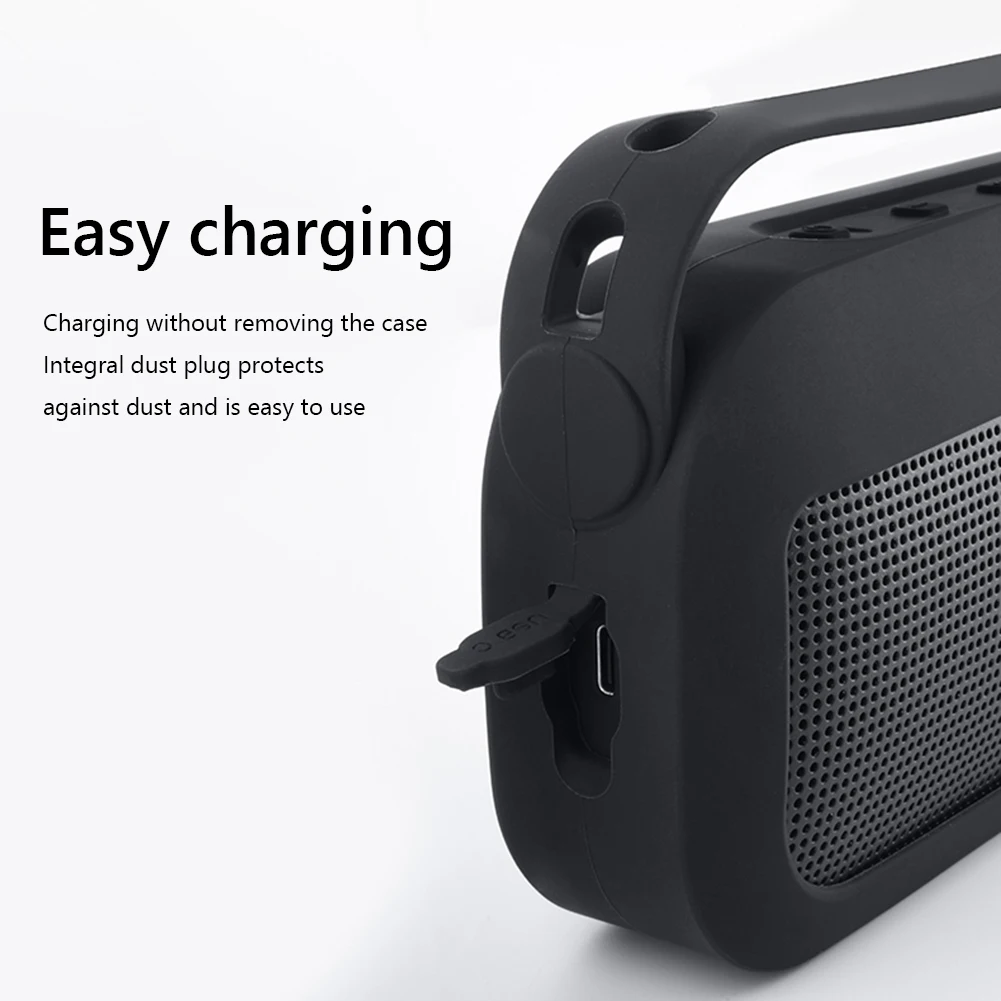 Capa De Silicone Para Bose SoundLink Flex, Anti-Scratch Viagem, Capa Protetora Do Altifalante, Bolsa De Transporte