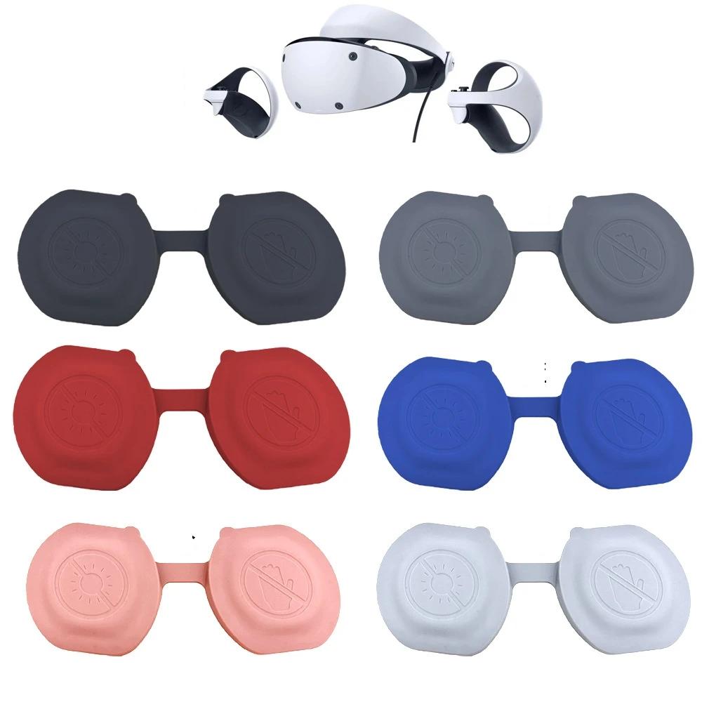 

For Sony PSVR2 Glasses Thickened Silicone Protective Cover Lens Cover For Play Station VR2 Accessories