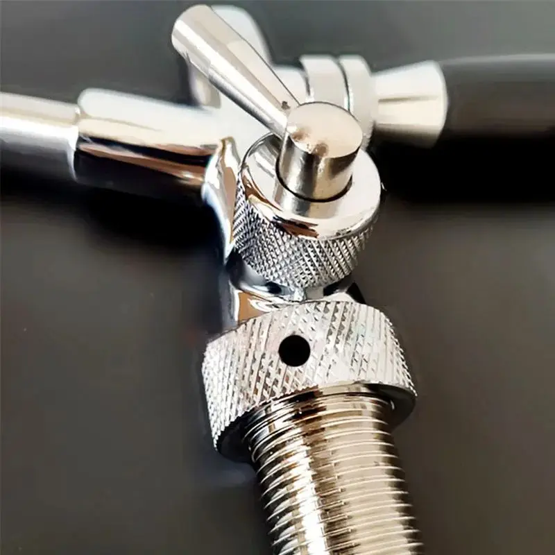 Adjustable Flow Draft Beer Tap Disconnect Stainless Steel Flow Control Beer Faucet Homebrew Kegerator,Beer Head Faucet