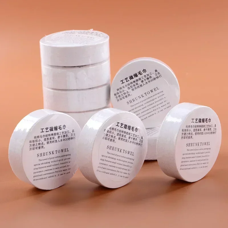 Handuk Perjalanan Sekali Pakai Hotel Dapat Dicuci Dapat Digunakan Kembali Portabel Perjalanan Cepat Kering Handuk Kain Terkompresi Handuk Serbet Perjalanan Luar Ruangan