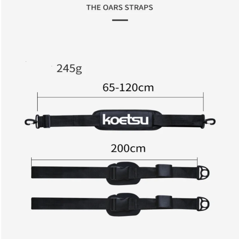 ISURE MARINE Paddle Strap Strap Surfboard Fixed Strap Adjustable Surfboard Strap Kayaking Tools